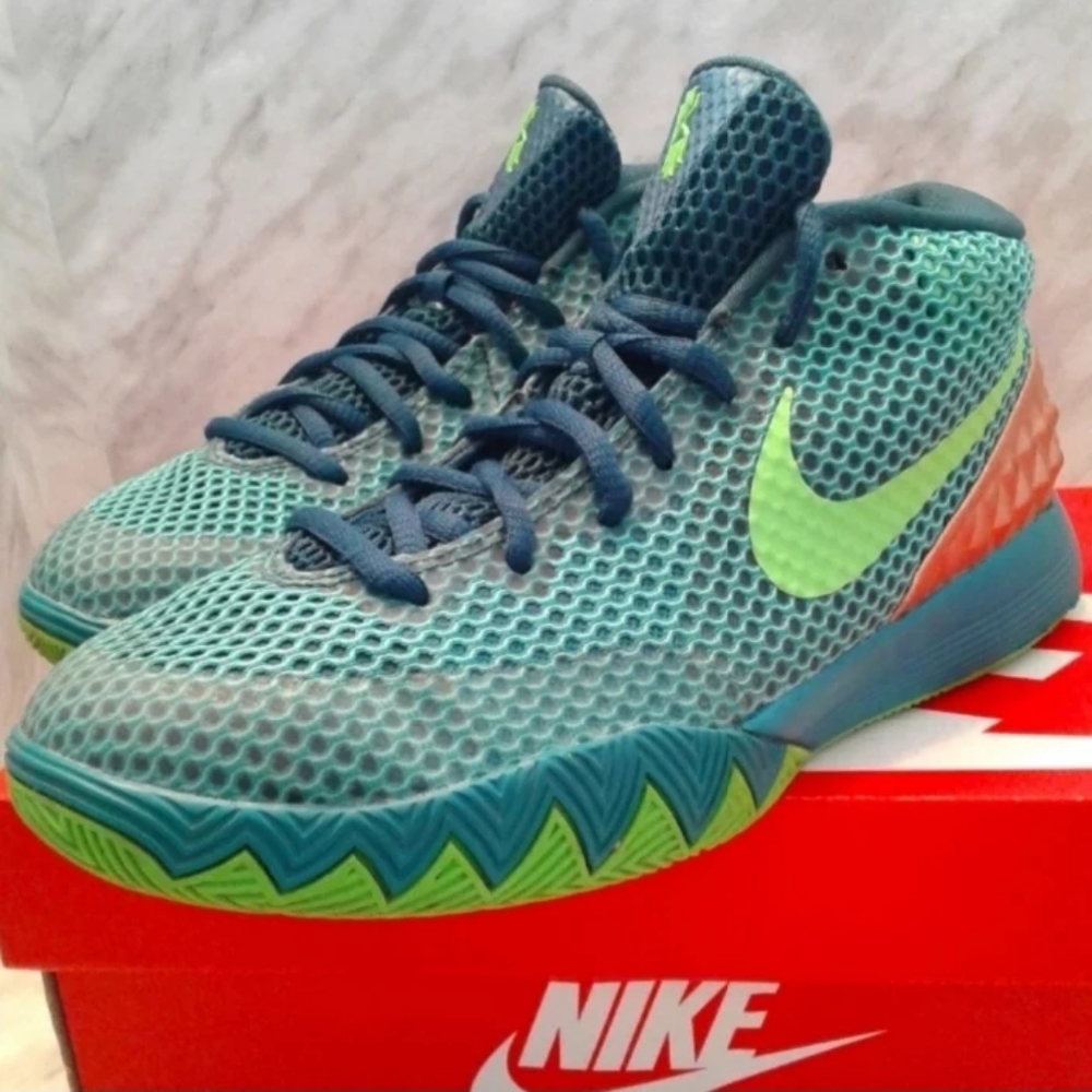 NIKE KYRIE 1 AUSTRALIA TEAL EMERALD GREEN 705277-333 GS SZ 4.5Y WOMEN'S 6 shoes